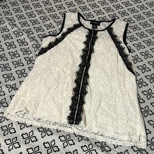 Liz Claiborne Lace Work Tank